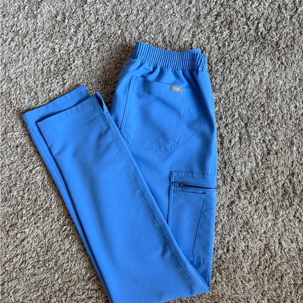 Figs Ceil Blue Yola Scrub Pants